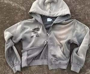 Fabricant vente en gros de sweats à capuche délavés à l'acide pour hommes poids lourds personnalisés 100% coton lavé à la pierre hiver haute qualité sweats Boxy - Product Image 5