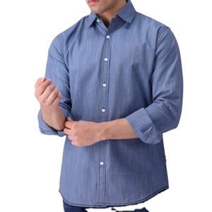 Camisa abotonada para hombre hecha a medida, ropa informal personalizada cosida, antiarrugas, transpirable, cómoda camisa abotonada para hombre - Product Image 1