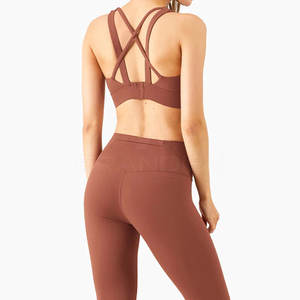 Vêtements de fitness de qualité supérieure, ensemble de yoga pour femmes, ensemble de yoga pour femmes sur mesure, ensemble de yoga pour femmes à usage intensif, vente en gros - Product Image 6