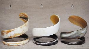 Buffalo Horn Natural Bangles <b>Bracelet</b> Crafting Buffalo Horn Hand Jewelry - Product Image 5