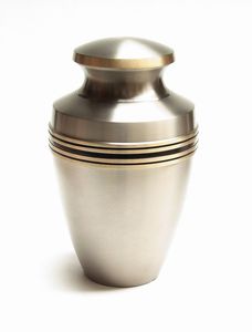 Venta caliente Diseño clásico Cenizas para adultos Diseño de urna de cremación de metal para cenizas humanas Urnas de cremación Suministros funerarios - Product Image 2