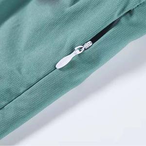 Pantalones cortos de entrenamiento de algodón 100% para hombre, pantalones deportivos de patrón sólido para gimnasio, pantalones deportivos con bolsillos en la cintura con cordón, pantalones cortos para correr al por mayor - Product Image 6