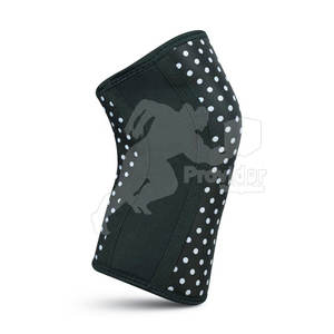 Manga de rodilla de compresión de neopreno para levantamiento de pesas deportivo personalizado de 5mm y 7mm para adultos - Product Image 3