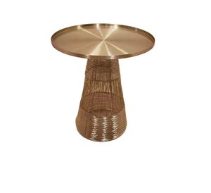 Présentoir à gâteaux décoratif personnalisé de forme ronde en métal doré fini pour anniversaire, événement, fête, présentoir, vente en gros en vrac - Product Image 1