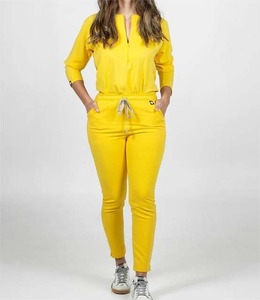 Uniformes Médicos de Punto Blancos a la Moda para Tallas Grandes, Traje de Enfermera, Uniformes de Personal con Diseños Elegantes para Mujeres Enfermeras - Product Image 5