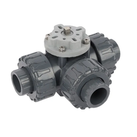 12V AC DC Motor Actuador eléctrico Válvulas de bola 500.000 Pruebas de inversión de tiempo Válvula de control direccional para diafragma de revestimiento de agua