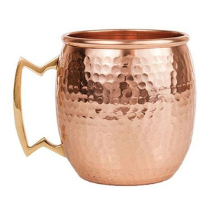 Cobre Moscú Mula Taza Beber Martillado 350ml 12oz Cerveza Taza Metal Acero Inoxidable Taza Vino Jugo Taza - Product Image 1
