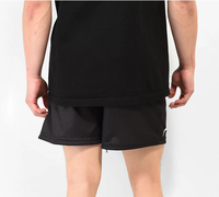 Shorts pour hommes grande taille OEM, écologiques, anti-plis, séchage rapide, respirants, en polyester/coton double couche, imprimés en sérigraphie