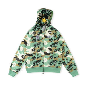 Sudadera con Estampado Puff de Moda para Hombre con Arte en Relieve y Material Grueso y Acogedor para Tendencias de Moda Urbana - Product Image 6