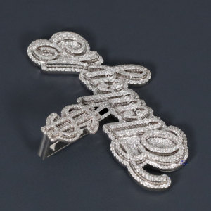 พบกับคอลเลกชันพิเศษของเราที่ห้อยจี้เพชรทรงกลมแบบฮิปฮอปผลิตด้วยเงินสเตอร์ลิง925 - Product Image 6