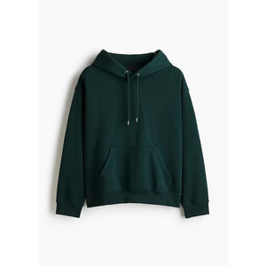 Sudaderas con Capucha Corta Lisa de Alta Calidad para Hombre, Sudadera con Capucha Extra Grande de Algodón Grueso, Sudadera con Capucha Unisex para Hombre OEM - Product Image 1