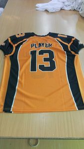 Jersey de Fútbol Americano Personalizado Unisex para Adultos, Transpirable, Anti-UV, de Secado Rápido, con Nombre y Número del Equipo, Tallas Grandes - Product Image 2