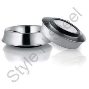 Premium <b>Bowl</b> Silicone Base Stainless Steel Insulated <b>Dog</b> <b>Bowl</b> With Metal Stand Non-Slip at Wholesale - Product Image 1