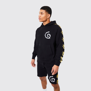 Sudadera con capucha de algodón 100% para hombre, logotipo personalizado, pantalla de espuma 3D, estampado completo para estampado de hojaldre, estilo de invierno de gran tamaño, OEM personalizado - Product Image 4