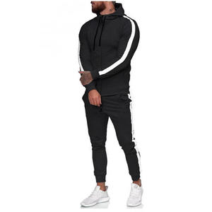 Nuevo Conjunto Deportivo de Dos Piezas con Capucha y Estampado Personalizado con Logotipo, Unisex, para Gimnasio y Fitness, de Felpa Técnica, Transpirable, de Algodón, para Entrenamiento de Invierno, Informal - Product Image 4