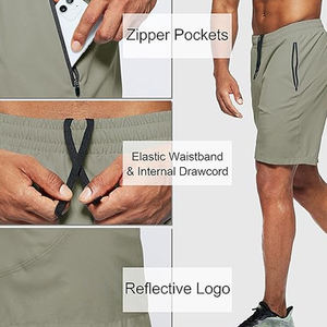 Shorts décontractés pour hommes à séchage rapide vente en gros de shorts décontractés de course pour hommes de haute qualité - Product Image 4