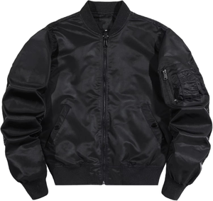 Customized Wholesale <b>Men's</b> Bomber Jacket Casual Fall <b>Winter</b> Security Jacket and <b>Coats</b> Outdoor wear & Streetwear - Product Image 5