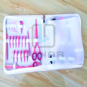 Alicates de agarre con mango suave, Kit de herramientas de extensión de cabello en Color rosa caliente con accesorios personalizados - Product Image 6