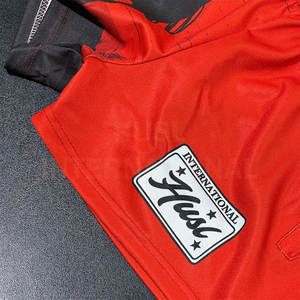 Pantalones Cortos de Rugby Unisex 100% Poliéster, Logotipo Bordado Personalizado, Color Sólido, Diseño Transpirable con Su Propio Logotipo - Product Image 6