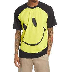 Mode de luxe pour hommes T-shirt épais 280 g/m² avec logo personnalisé T-shirt vierge en polyester/coton de haute qualité pour hommes - Product Image 1