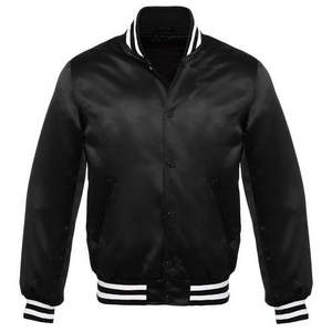 Veste élégante en Satin de soie de qualité supérieure pour hommes avec une forte demande pour la saison d'hiver Veste en Satin professionnelle wWar Bomber pour hommes - Product Image 3