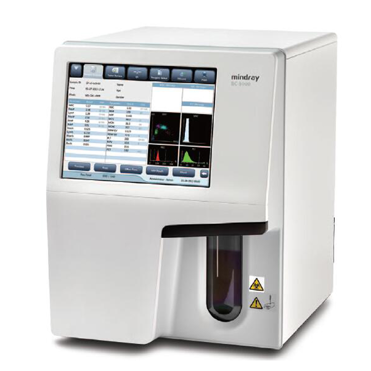 BC-5000 5-сторонний автомобильный гематологический анализатор Mindray, цена