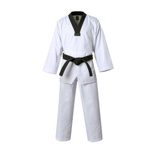 Calidad Premium Pakistán hizo Taekwondo uniforme artes marciales Color amarillo precio al por mayor artes marciales desgaste Taekwondo uniforme - Product Image 1