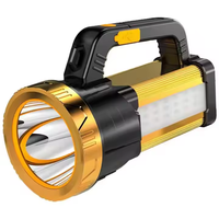 Lampe de poche d'urgence extérieure lumineuse et rechargeable pour le camping