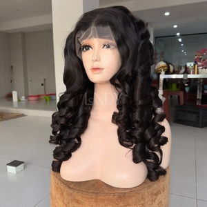 Cabello Vietnamita al por Mayor, Precio de Cabello 100% Natural Sin Procesar, Cabello Humano con Volumen, Color Castaño, Peluca 2025 - Product Image 3