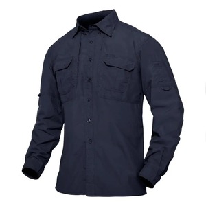 Multi-Pocket Outdoor Quick Dry Cargo <b>Shirts</b> Men's Work <b>Shirts</b> Fishing Camping Trekking Long Sleeve Nylon <b>Shirts</b> Tops - Product Image 5