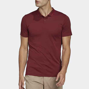T-shirts de golf en polyester vierges brodés par sublimation 2024, chemises unies, impression de logo personnalisé, polos, polos grande taille - Product Image 3