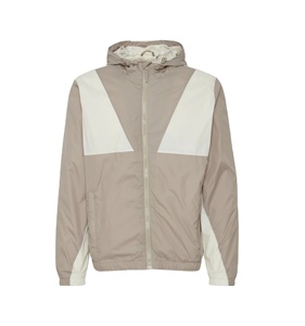 Veste coupe-vent légère de sport à fermeture éclair en polyester vintage 100% avec logo personnalisé OEM pour hommes - Product Image 5