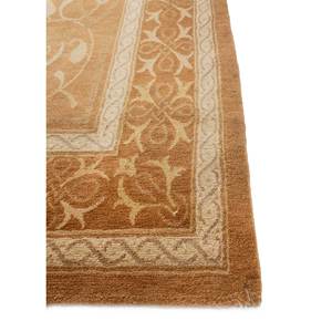 Aalam Beige <b>Brown</b> Hand Knotted <b>Wool</b> Rugs Pae-5418 Floral Abstract Living Carpet for Home for Hallway Rectangle Puzzle Entryway - Product Image 4