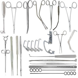 Ensemble d'instruments de chirurgie pour amygdalectomie et adénoïdectomie Kits d'instruments chirurgicaux professionnels de 25 pièces - Product Image 6