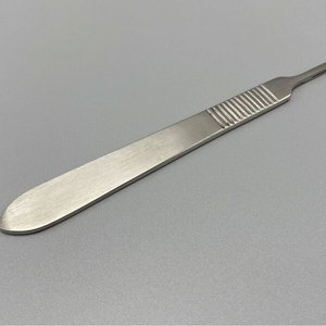 Manche de scalpel manuel réutilisable en argent de qualité supérieure pour la chirurgie générale - Product Image 3