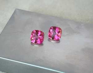 Topacio rosa no calentado corte de 4mm a 6mm facetado suelto Topacio Rosa recubierto de piedras preciosas naturales a precios de mayorista - Product Image 3