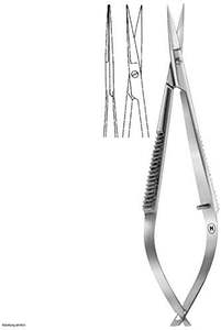 Manicure Spring Sharp Cuticle Scissors Curved Top Quality Custom Logo German Stainless Steel Shears with Packing 4.5" Inches - Product Image 4