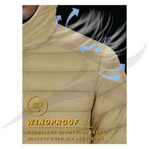 Chaqueta acolchada de cara negra de alta calidad personalizada del Norte, chaqueta de hombre cálida para hombre - Product Image 2