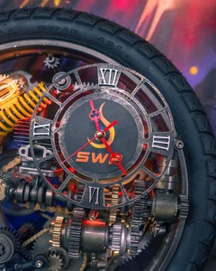 CHEAP PRICE Motorcycle Parts <b>Clock</b> Steel Gear <b>Clock</b> Metal Parts Art <b>Clock</b> Engine Gear <b>Clock</b> Custom Made <b>Clock</b> 2026 All New - Product Image 3