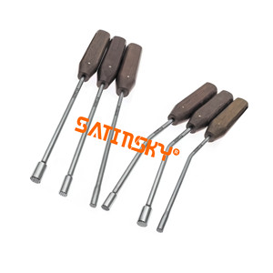 Porte-aiguille Arruga droit 16 cm, instruments dentaires manuels en acier inoxydable AISI 420, certifié CE Classe III - Product Image 2