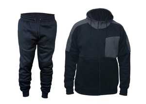 Ensemble de survêtements complets pour hommes Gym Zip Up Hoodie Joggers Casual Top Bottoms Hoody - Product Image 3