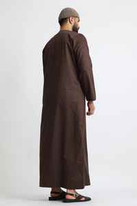 Collection de Salwar Kameez pour hommes, style islamique, coupe ajustée, personnalisable, séchage rapide, extensible, décontracté, été, Inde, Pakistan, fête de l'Aïd - Product Image 3