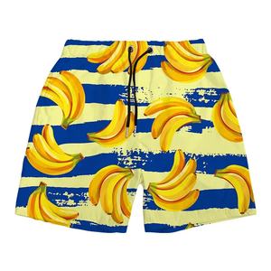 Personalizado Animal-Impreso de alta calidad de tela de algodón poliéster 100% Material impermeable transpirable Cargo-Pantalones cortos de natación - Product Image 3