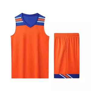 Ensemble de maillots de basket-ball pour hommes, gilet et short, uniforme, vêtements de sport de haute qualité, combinaison en Jersey respirant, nouvelle collection - Product Image 1