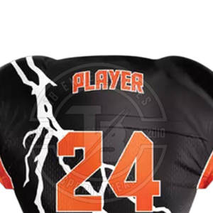 Maillot de football américain avec logo personnalisé en gros maillot court de grande taille respirant concevez votre propre maillot de football américain personnalisé - Product Image 5