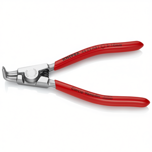 Alicates para Anillos de Retención Knipex Cromados con Mangos Recubiertos de Plástico y Puntas Anguladas a 90° para Anillos Externos en Ejes - Product Image 2