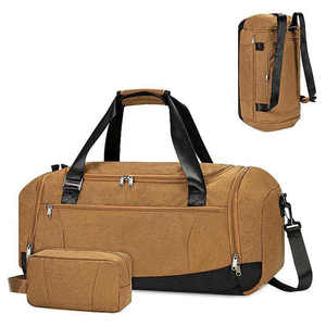 Bolsa de gimnasio de alta calidad Bolsa de viaje por servicio OEM Nylon/poliéster unisex con cierre de cremallera de material de neopreno duradero - Product Image 4