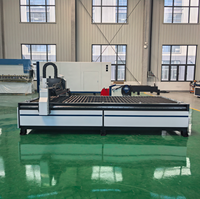 Machine de découpe plasma CNC à portique 1530 63A 120A 200A pour plaques en acier au carbone et en acier inoxydable, contrôle automatique de la hauteur de la torche CE