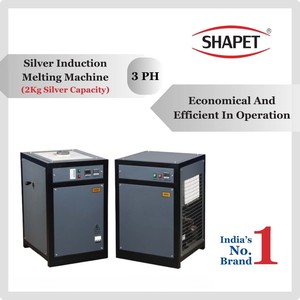 เครื่องหลอมละลายสามเฟสขนาด2กก. ระบบเหนี่ยวนำเงิน - Product Image 5