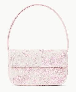 Monedero con cuentas de patrón colorido con bordado hecho a mano - Product Image 1